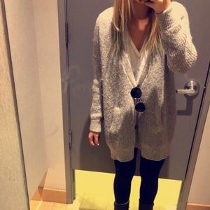 Free People Knitted Oversized Cardigan